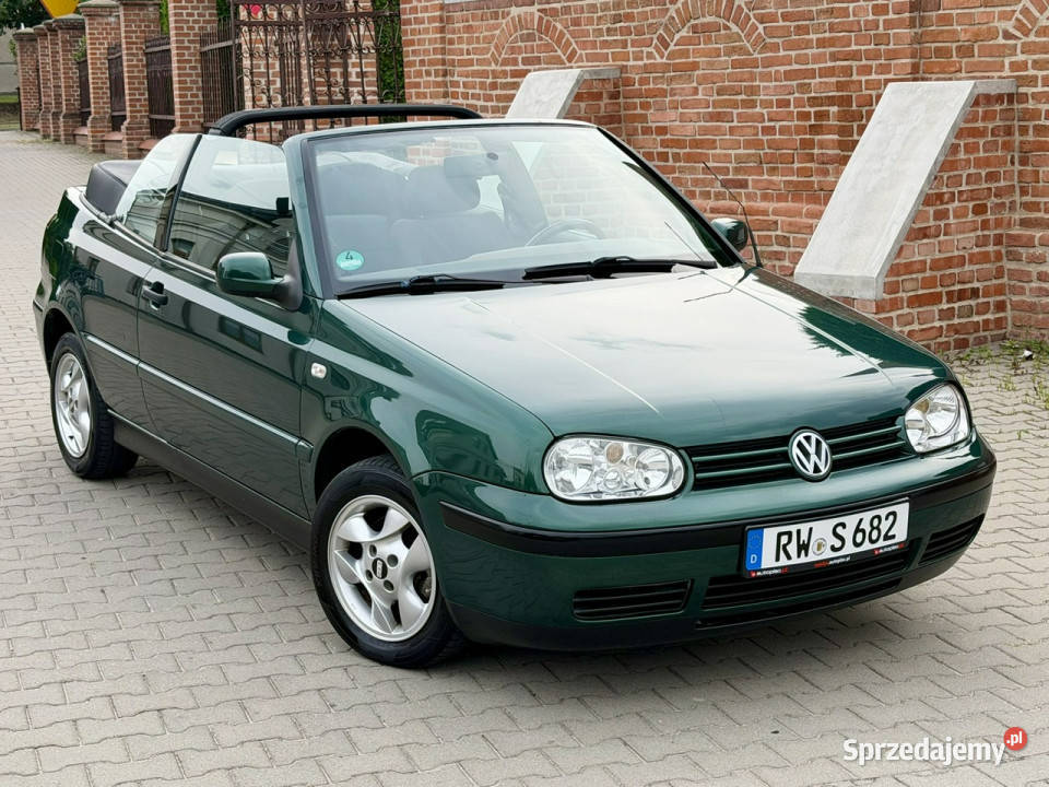 Volkswagen Golf Cabrio 20i 115 Serwisowany Rok produkcji 2002 mazowieckie Zwoleń