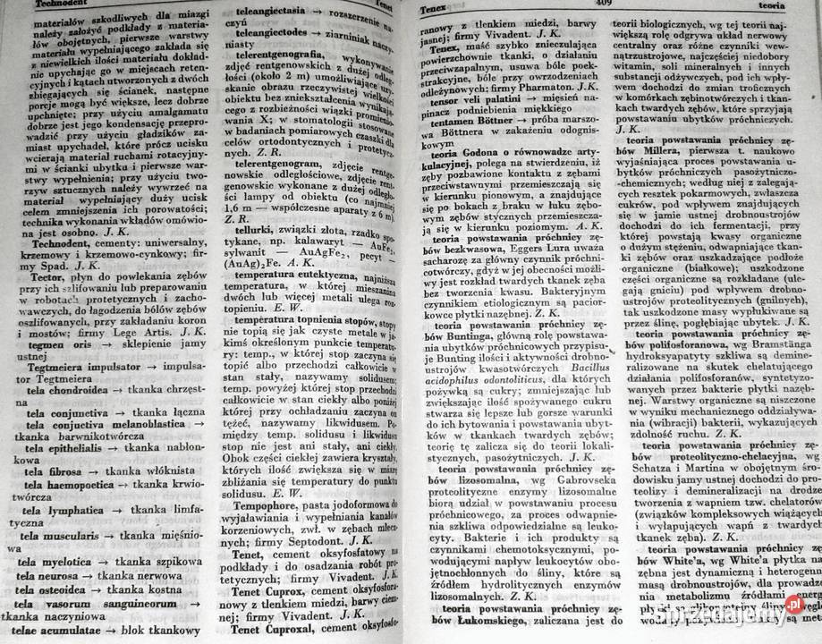 Słownik terminologii stomatologicznej K Dominik Chełm