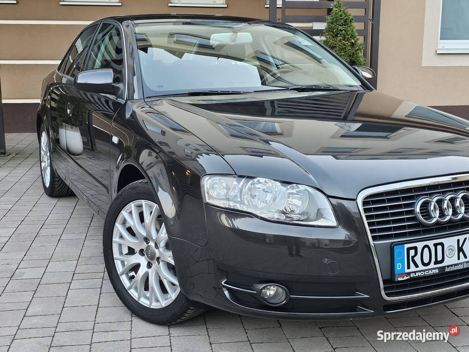Audi A4 B7 Sedan 16 Benzyna KlimatronicTempomat światła przeciwmgielne Brzozów