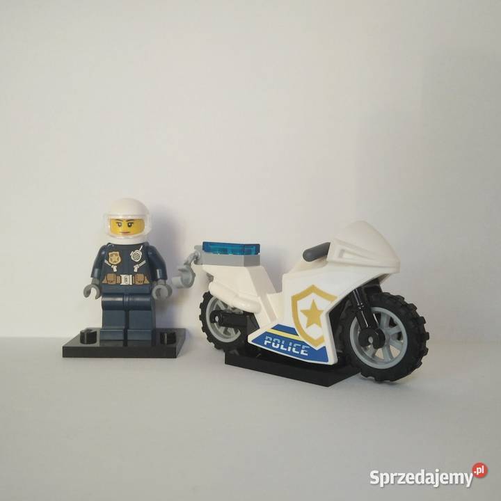 Lego City Policjantka i Motocykl 3 Kłaj