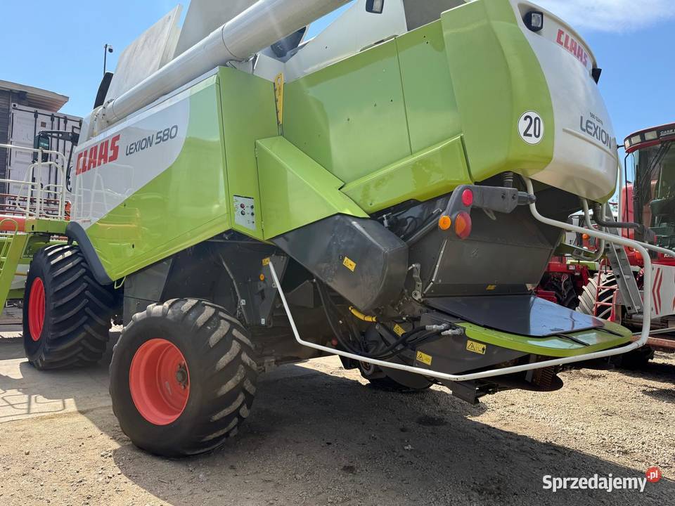 Kombajn zbożowy Claas Lexion 580 heder V750 dolnośląskie Nowa Ruda