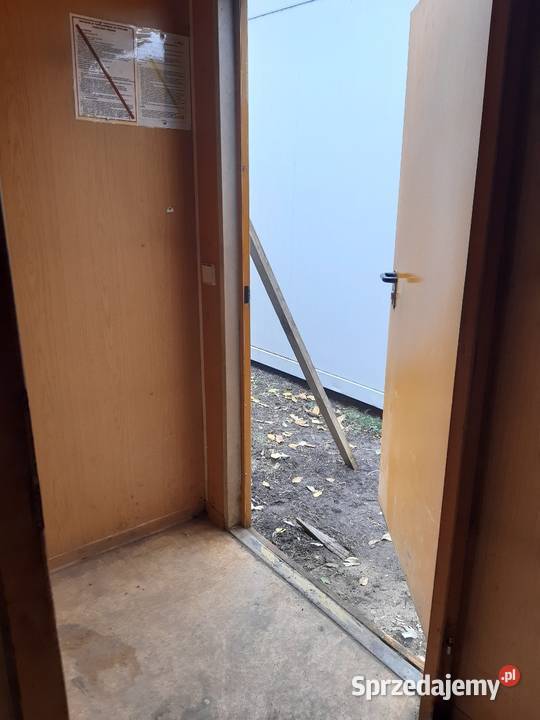 Kontener szatniowy budowlany socjalny 220376 Pozostałe Swarzędz