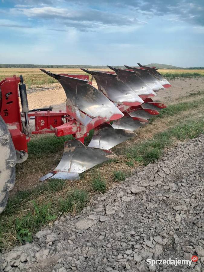 Pług 5 skibowy obrotowy Euromasz Agromasz Unia nieuszkodzony łódzkie sprzedam