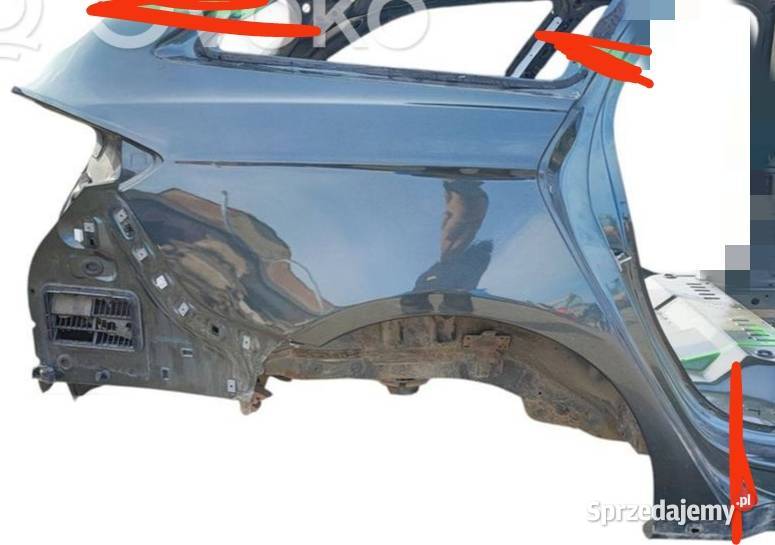 Mondeo mk5 kombi kolor ND ĆWIARTKI DACH POSZYCIA Choszczno