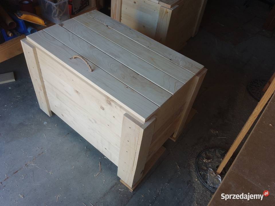 Skrzynia Drewniana ogrodowa Ruda Śląska sprzedam