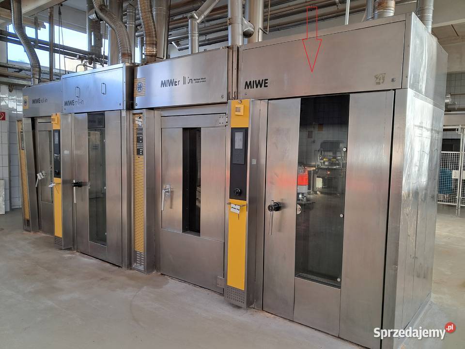 Piec piekarniczy wózkowy obrotowy Miwe ROLL IN Rzeszów