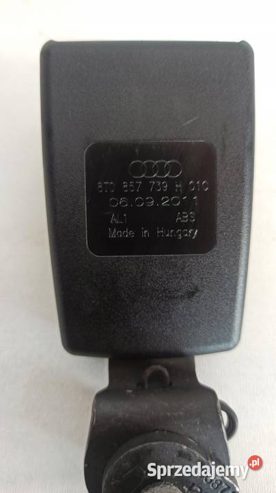 ZAPINKA PASA TYŁ AUDI A4 A5 8T0857739H