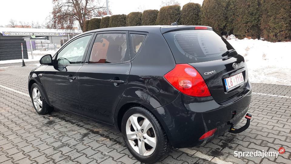 Kia Ceed 14 16V B enzyna Klima Alu Zadbany czarny Kraśnik