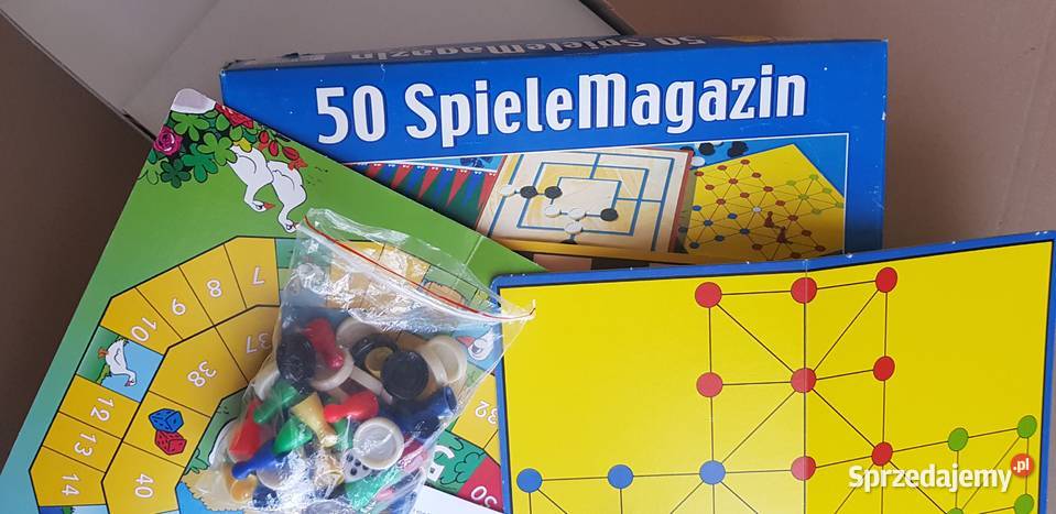50 Spiele Magazin zestaw gier planszowych Kraków