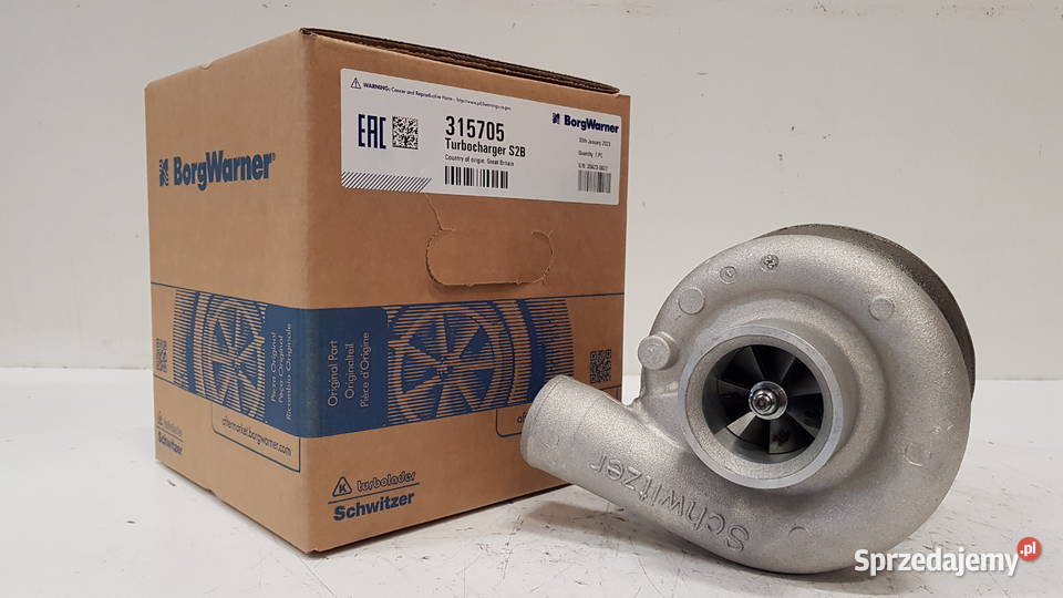 Turbosprężarka SCHWITZER 3045403 315653 315654 mazowieckie Siedlce