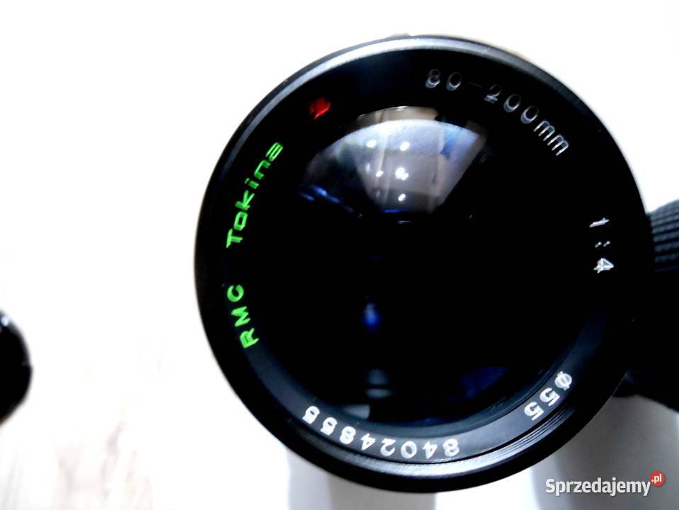 Trzy japońskie teleobiektywy