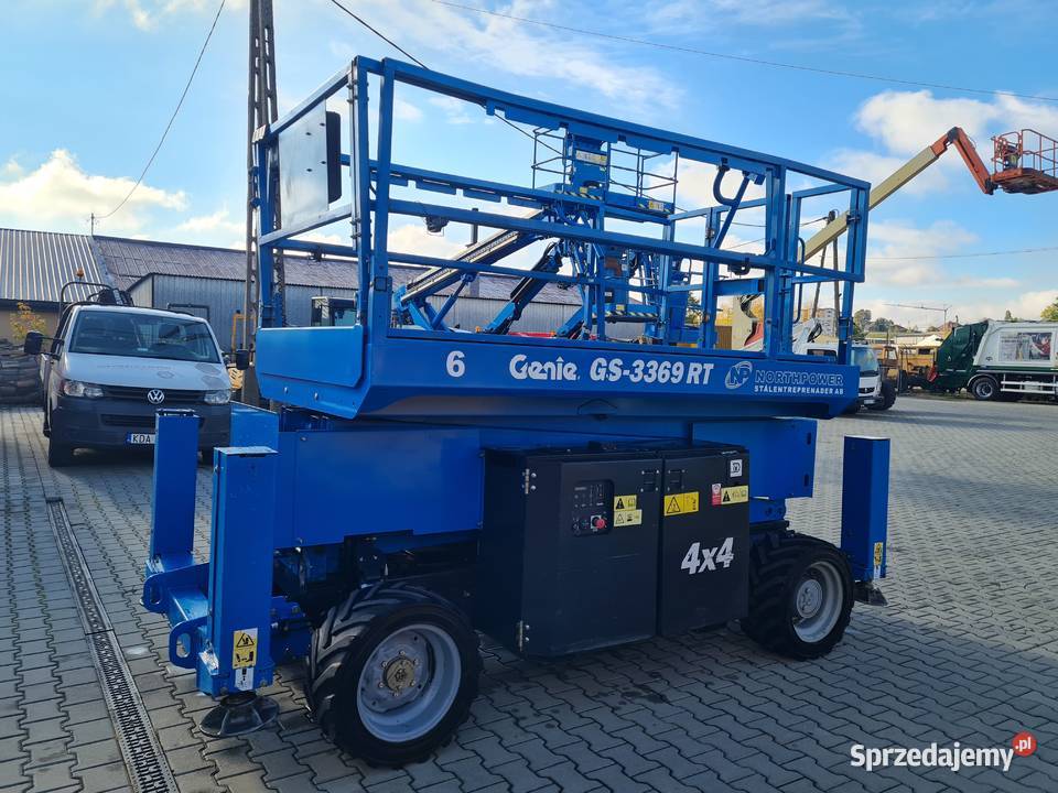 Podnośnik nożycowy spalinowy Genie GS3369RT 2014 Dąbrowa Tarnowska