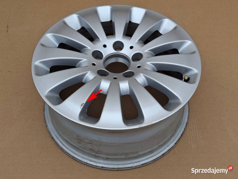MERCEDES CKLASA W204 FELGA ALUFELGA 16 5X112 7J Bieleń
