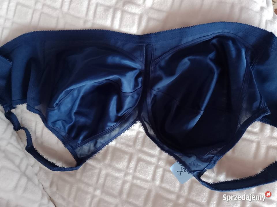105DD 105E 46XXL Granatowy biustonosz z Londynu małopolskie Kraków
