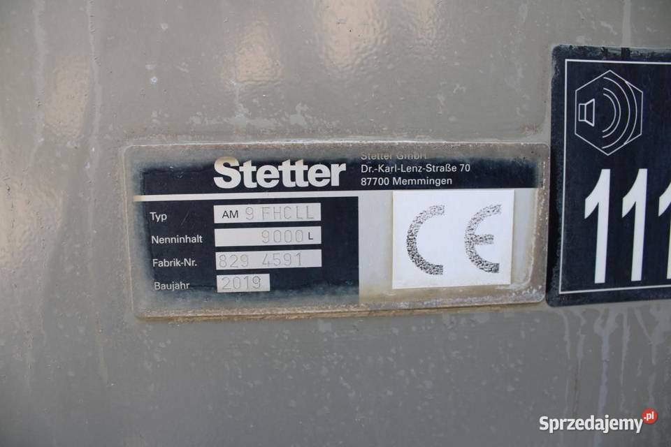 Betoniarka Stetter MAN EUR 6 Betonomieszarki Warszawa sprzedam