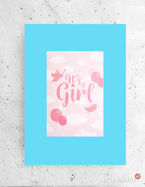 pastelowy plakat do pokoju dziewczynki girl Opole sprzedam