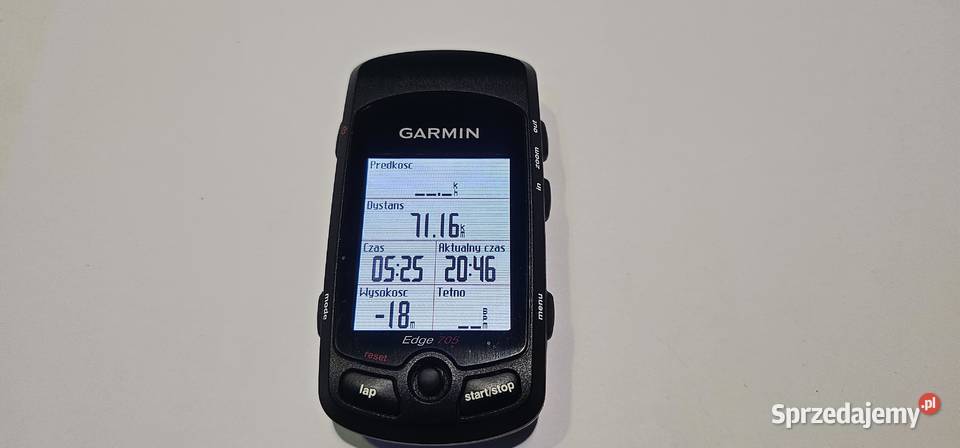 Licznik Rowerowy Garmin Edge 705 z funkcją GPS