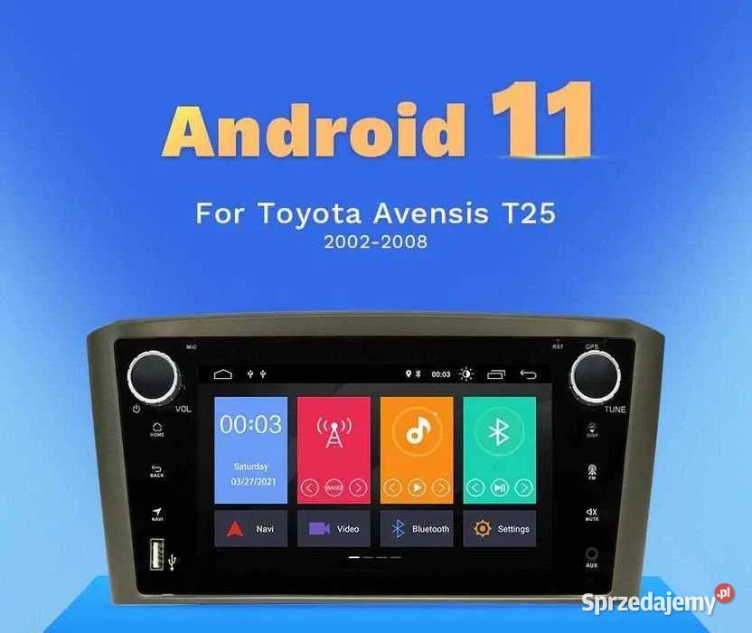 Radio android Toyota Avensis T25 wifi gps Ożarowice