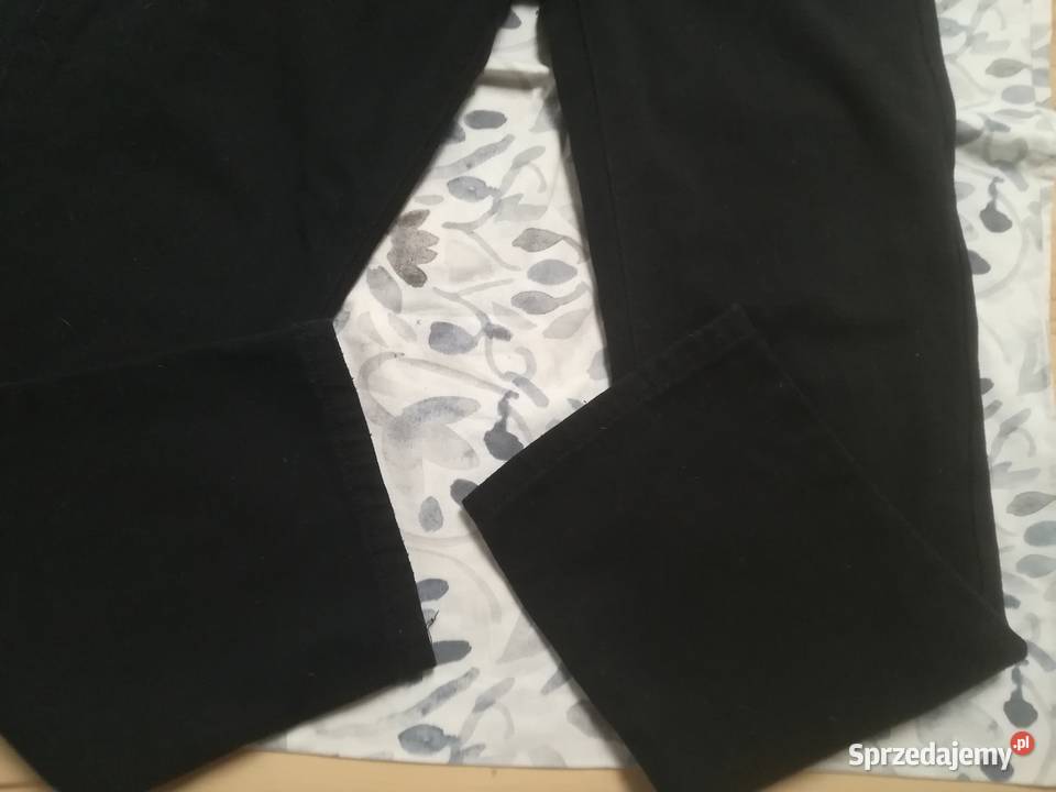 Spodnie dżinsowe 152 L czarne dolnośląskie Głogów