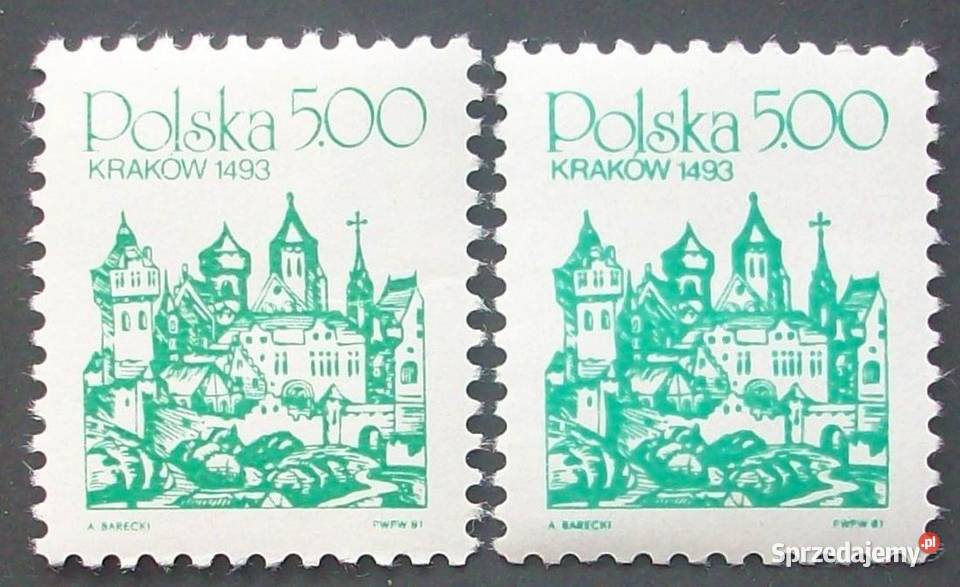 L Znaczki polskie 1981 kwartał II Leźnica Wielka-Osiedle