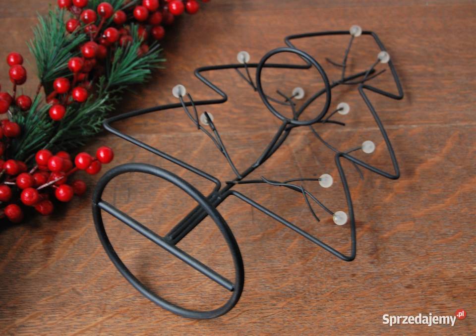 Choinka świecznik z drutu na tealight Boże lubelskie Lublin sprzedam