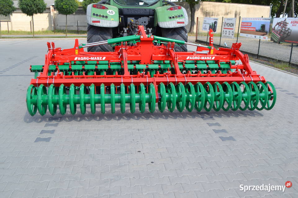 Brona talerzowa AgroMasz 4 m Hydraulicznie opolskie Olesno