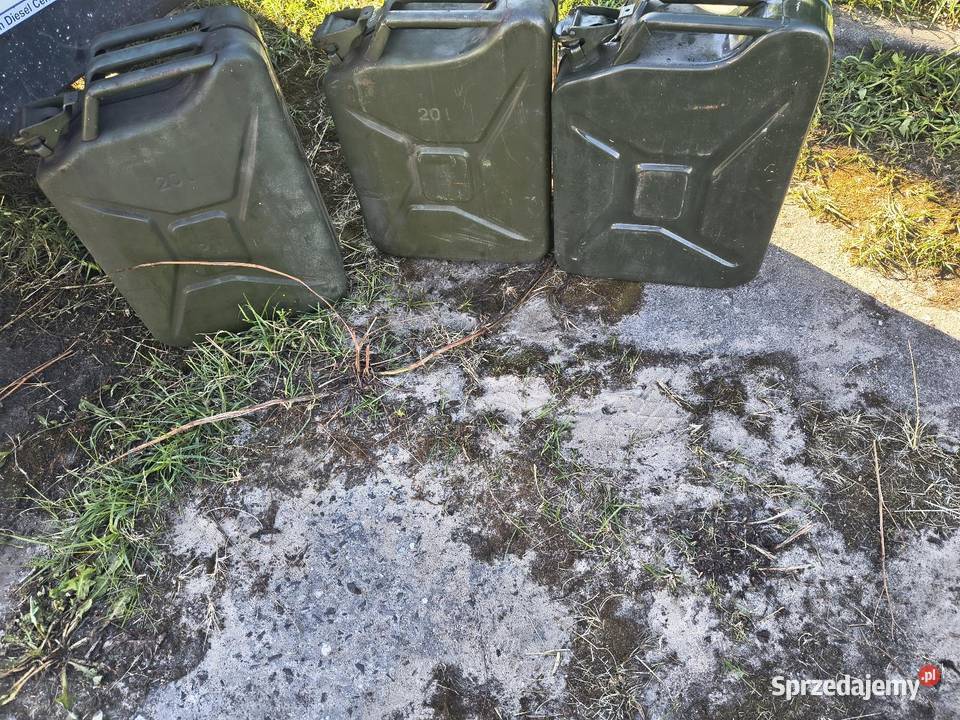 Kanister 20 l metalowy Wrocław