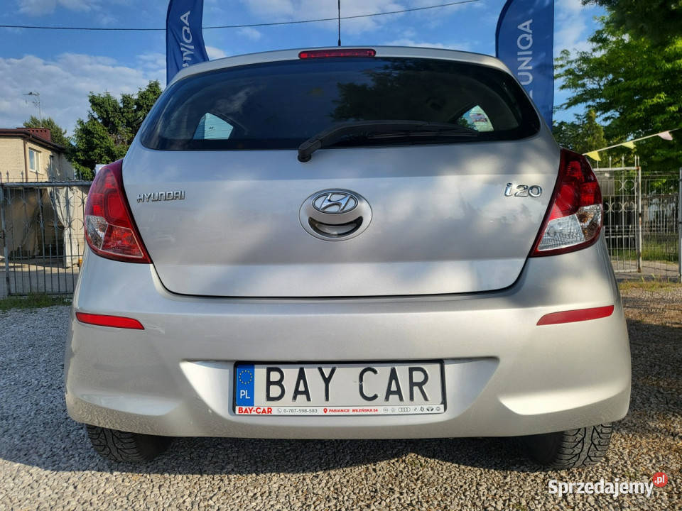 Hyundai i20 12 85 100 Przebieg 128 Dekra I gniazdo USB Pabianice