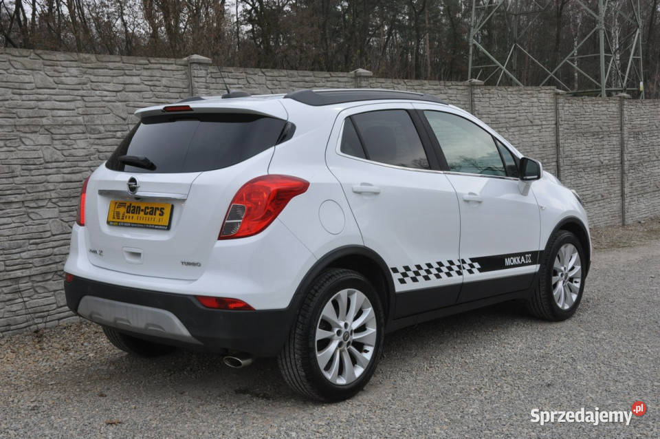 Opel Mokka X 14 140 LED Półskóra Navi Kamera I biały Dąbrowa Górnicza