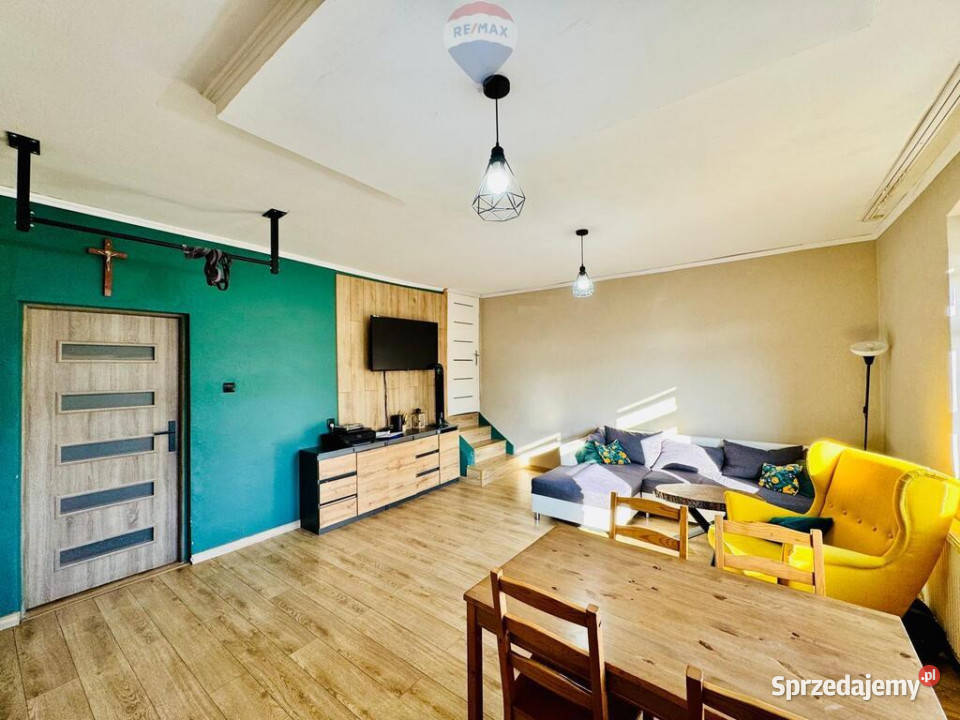 Dwupoziomowe mieszkanie z ogródkiem w Pszowie śląskie Pszów