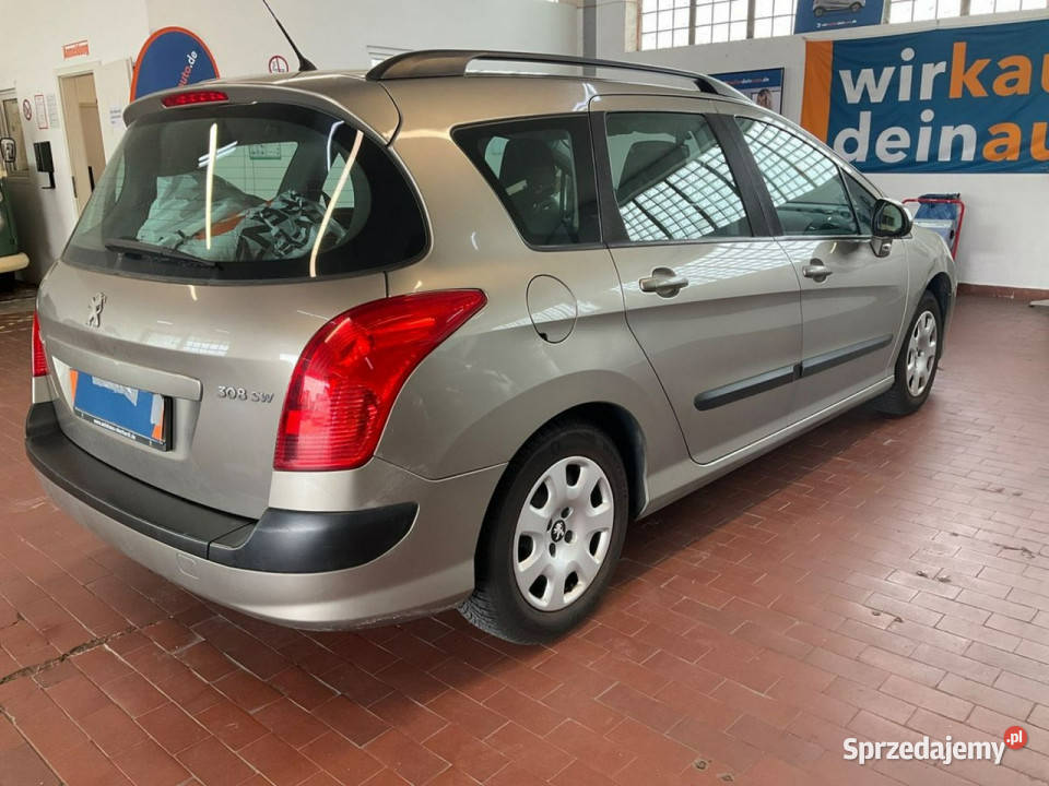Peugeot 308 Znikomy przebieg 8 airbag tempomat lakier metallic Wejherowo
