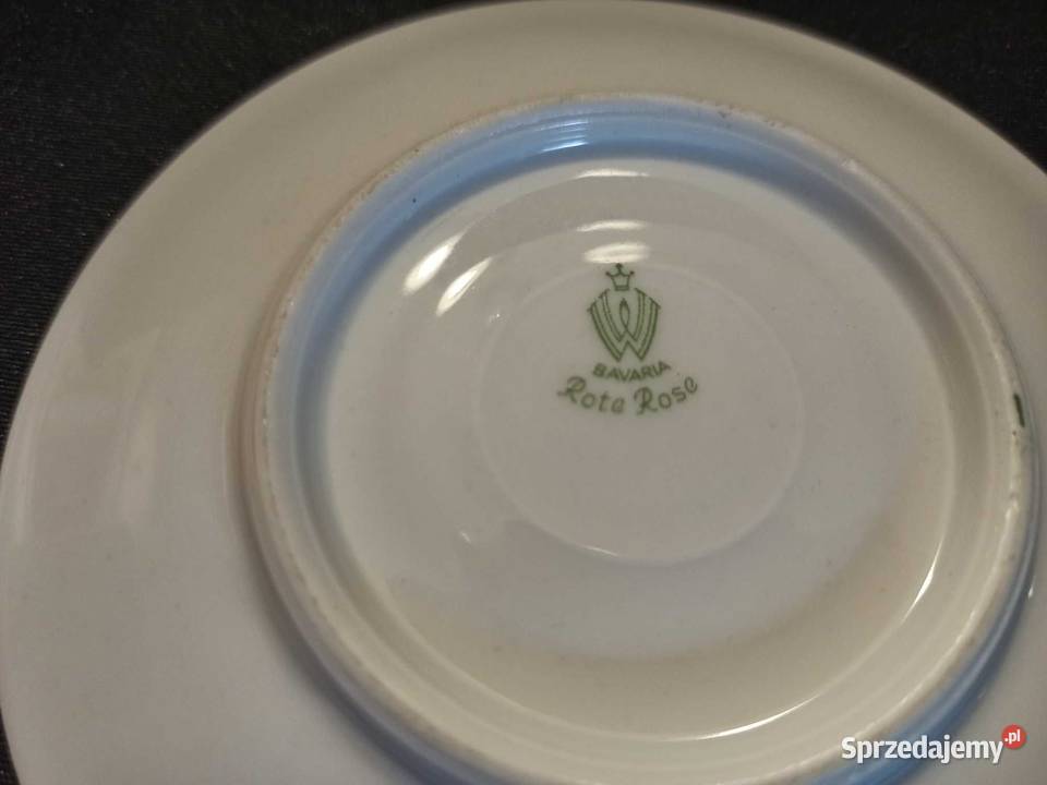 Rote Rose Bavaria zestaw filiżanek śląskie
