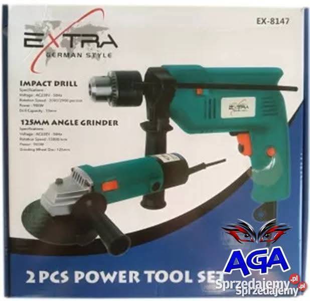 Szlifierka plus wiertarka 89zl Szwecja