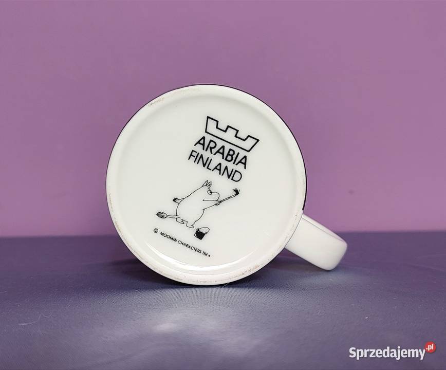 Muminki KUBEK Moomin Arabia Finland sygn KORONA Jasień sprzedam