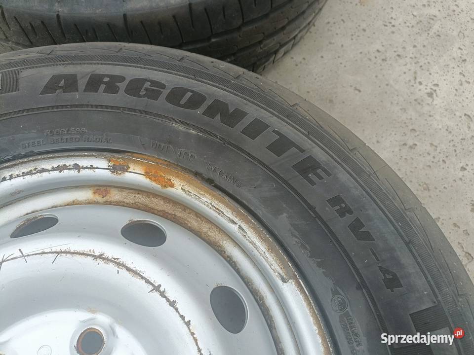 2x koło 21570R15C do Ducato opona zapasowa 8mm