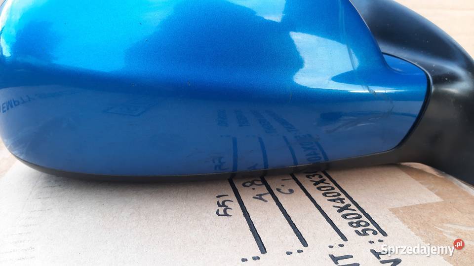 lusterko prawe peugeot 307 lak KMFD 6 pinów osobowe dolnośląskie Dębno