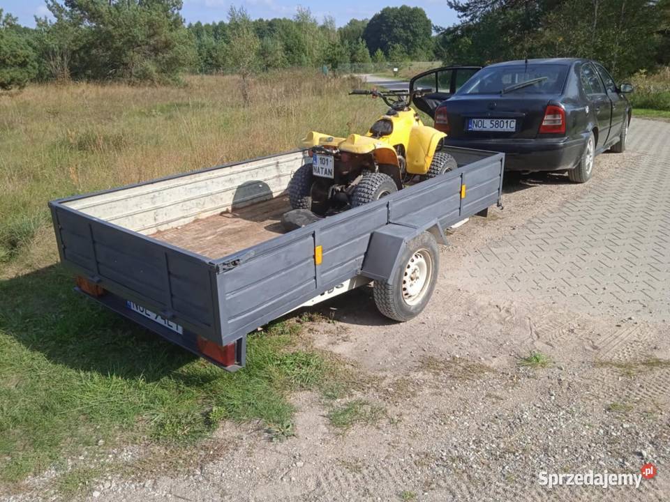 Przyczepka Sam Zarejestrowana zamiana quada warmińsko-mazurskie Mrągowo