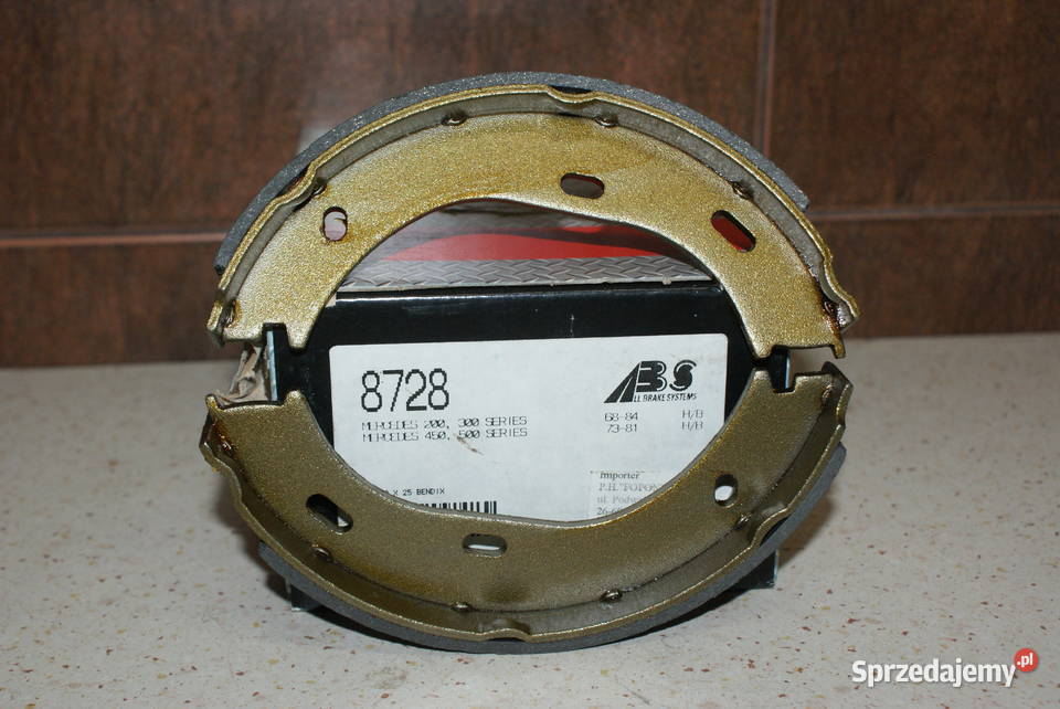 8728 ABS SZCZĘKI HAMULC MERCEDES W123 7685 Białobrzegi