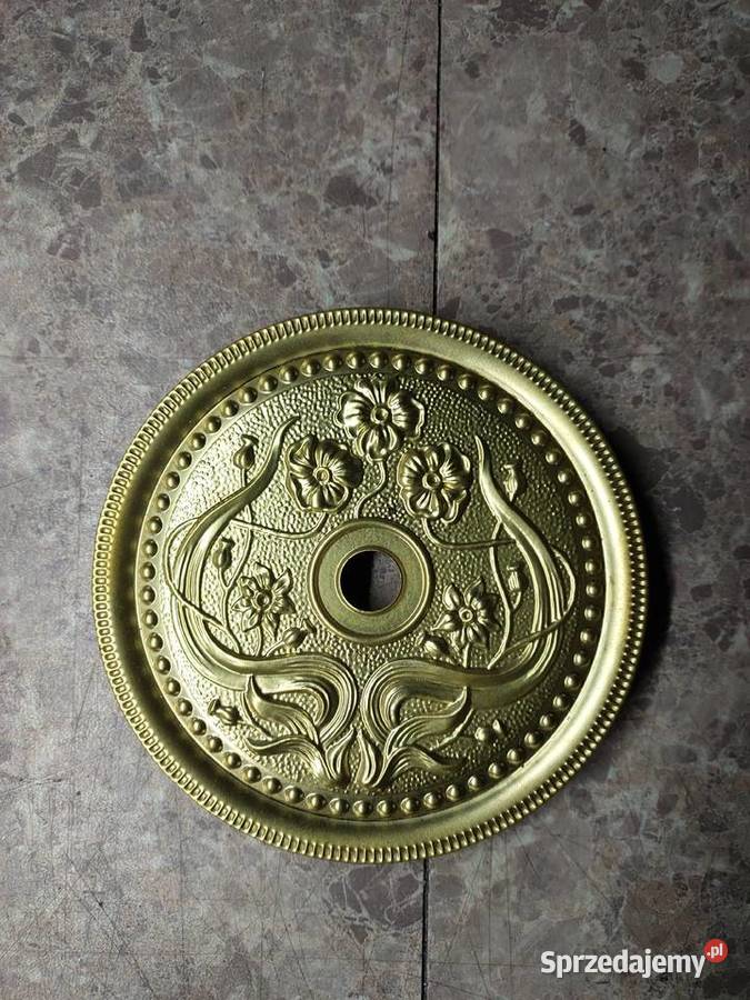 T178 Środek tarczy starego zegara zdobiona w Tczew