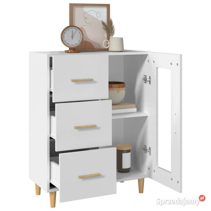 Szafka biała 695x34x90 materiał drewnopochodny Warszawa