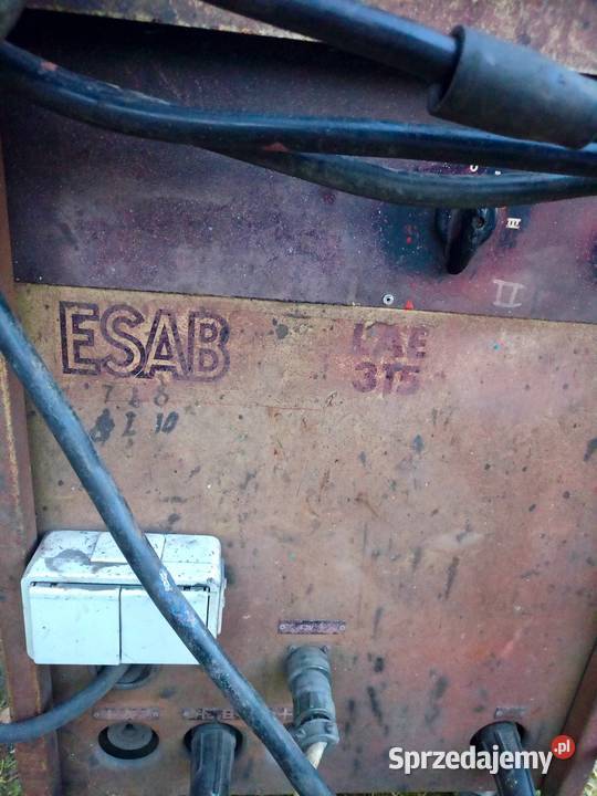 Spawarka Migomat ESAB LAE 315 mazowieckie Wandzinów sprzedam