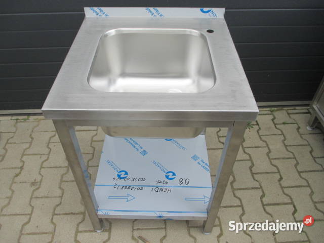 NOWY Zlew Gastronomiczny 1 Komorowy Z Półką Ostrów Wielkopolski sprzedam