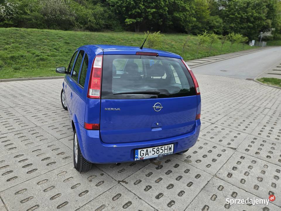 Opel Meriva idealne auto do miasta z klimą nieuszkodzony Opel pomorskie