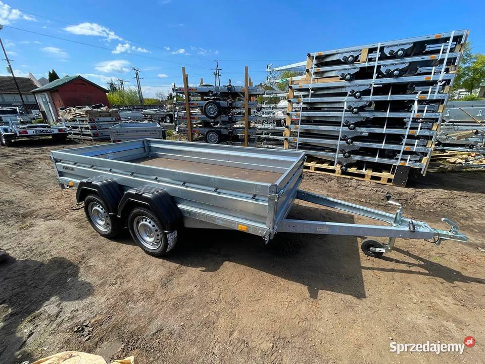 Przyczepa dwuosiowa Zasław 330TD 750 DMC Raty Piła