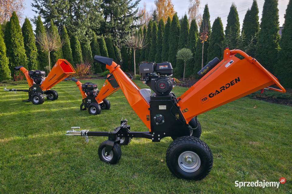 MOCNY ROZDRABNIACZ DO GAŁĘZI RĘBAK SPALINOWY TB Dunkowa