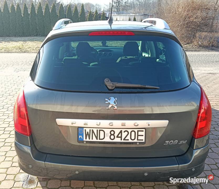 Peugeot 308 SW 16 HDi mazowieckie Nowy Dwór Mazowiecki