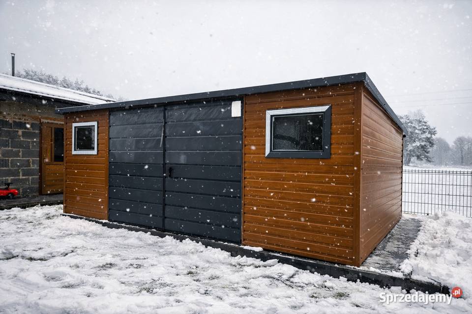Domek ogrodowy narzędziowy 63 Złoty Dąb Ciemny Lublin