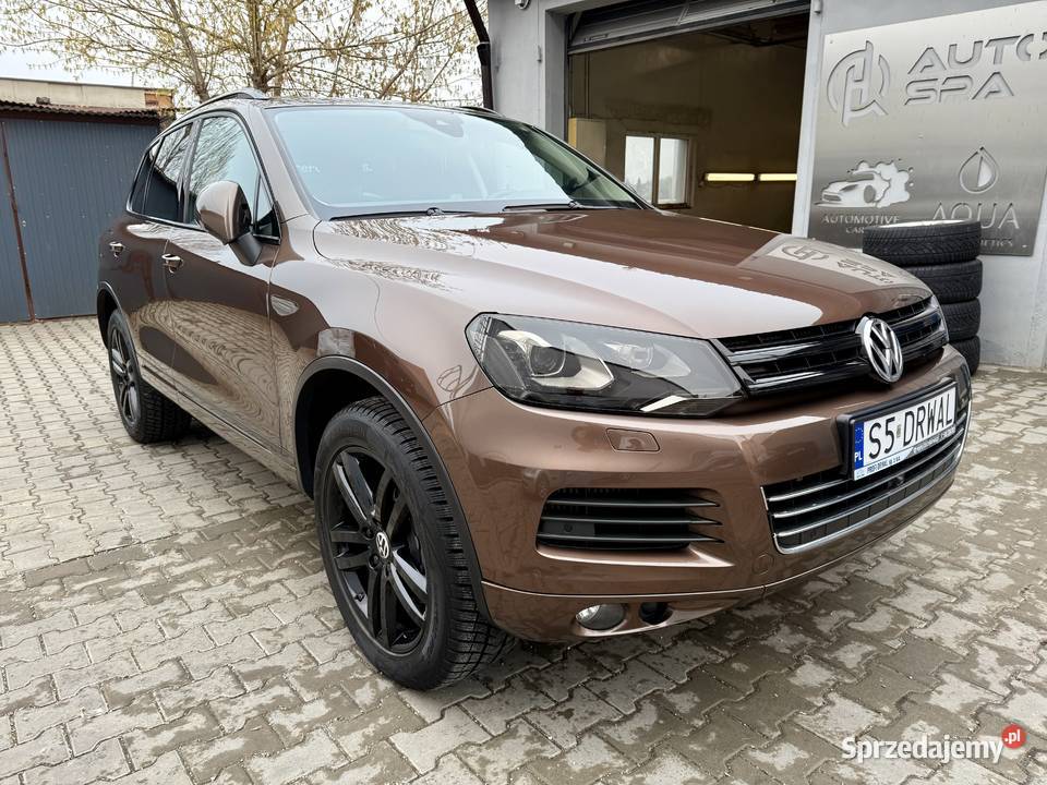 Volkswagen Touareg II 4.2 TDI V8 | PPF |Ceramika Hak | Bogate wyposażeni