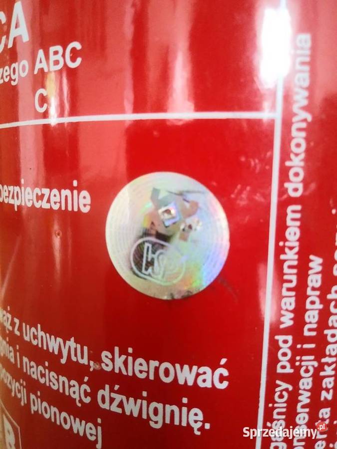 Gaśnica Proszkowa 4 ABC Kamieniec Ząbkowicki
