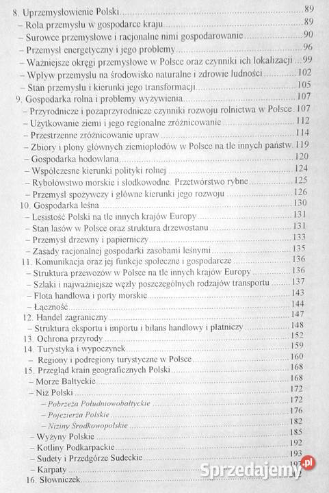 Geografia Polski Edward Świtalski Zdzisław Chełm